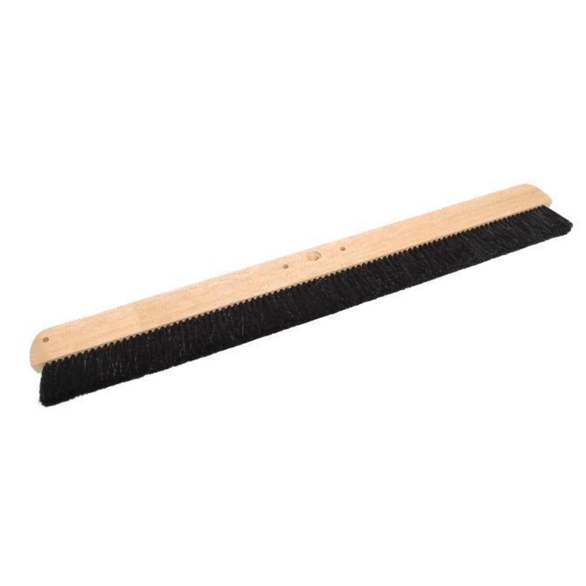 Marshalltown Natural Horsehair Concrete Broom - 36in., Wood Block, Model# 6598